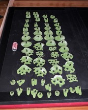 So Ill Climbing Hold Spray Wall Set Bright Green 60 Pieces Fungus, Smooth, Pipes