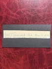 Brigadier-General Paul Triquet VC,CD,WW2 Canadian Army Autograph.