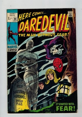 Daredevil (1964) #  54 UK Price (5.5-FN-) (2343987) Spider-Man 1969