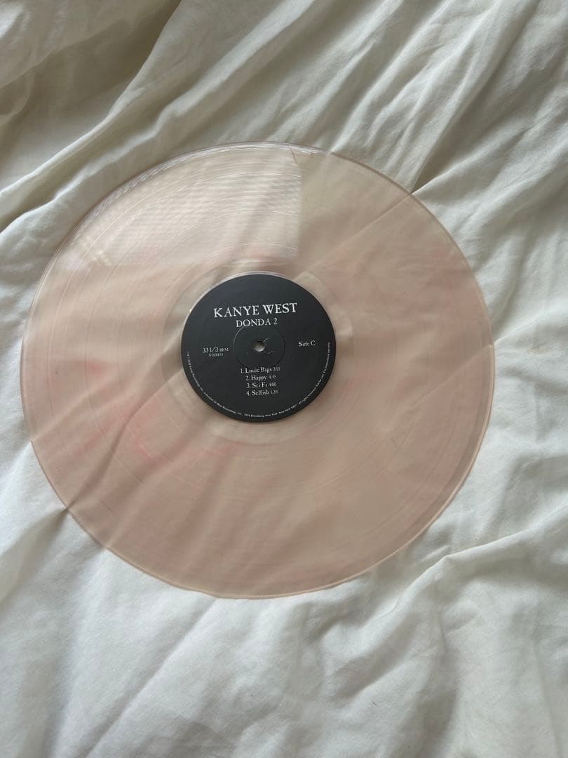 Kanye West Donda 2 Fan Made Vinyl Record Limited Press Near Mint