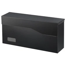 Mailbox Wall Mount Door Mailboxes for Outside Large Steel Hanging Metal Mailb...