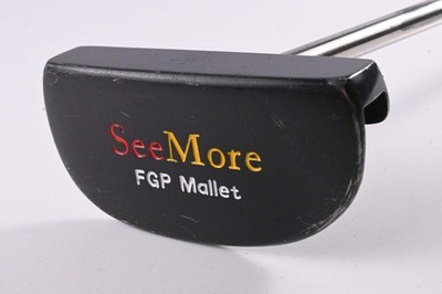 Seemore FGP Mallet Black Putter / 33 Inch