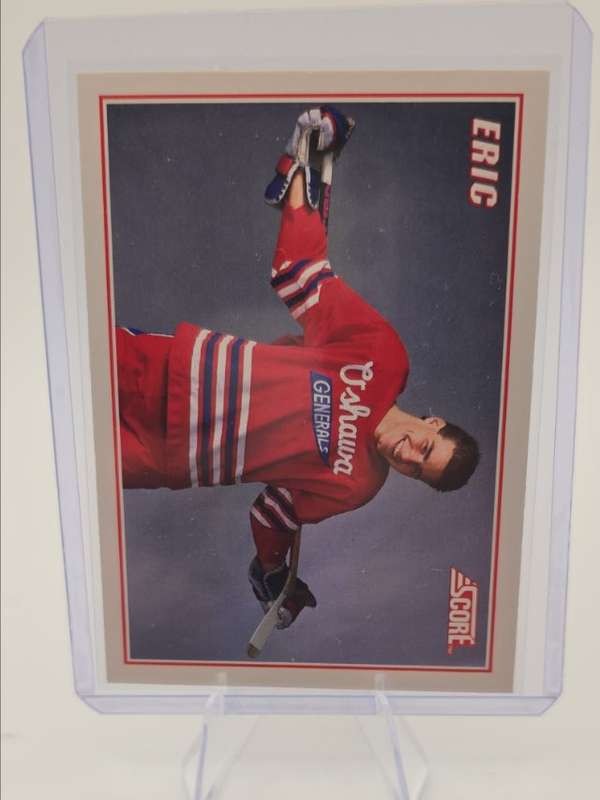 1990-91 Score American #B5 Eric Lindros Eric Lindros Bonus Cards