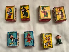1960's Louis Marx Disneykins Figures Lot Of 8
