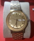 Vintage Timex 1980 Men’s 36MM Marlin Watch Day Date England 28418 10680 Running