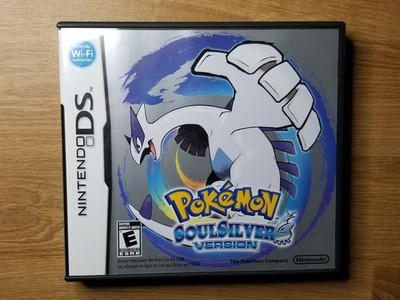 Pokemon: SoulSilver Version (Nintendo DS, 2010) Authentic Tested With Case