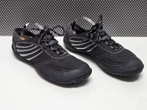 Merrell Pace Glove Black Barefoot Zero Drop Sz 6 EU 39 Barely Worn EUC 