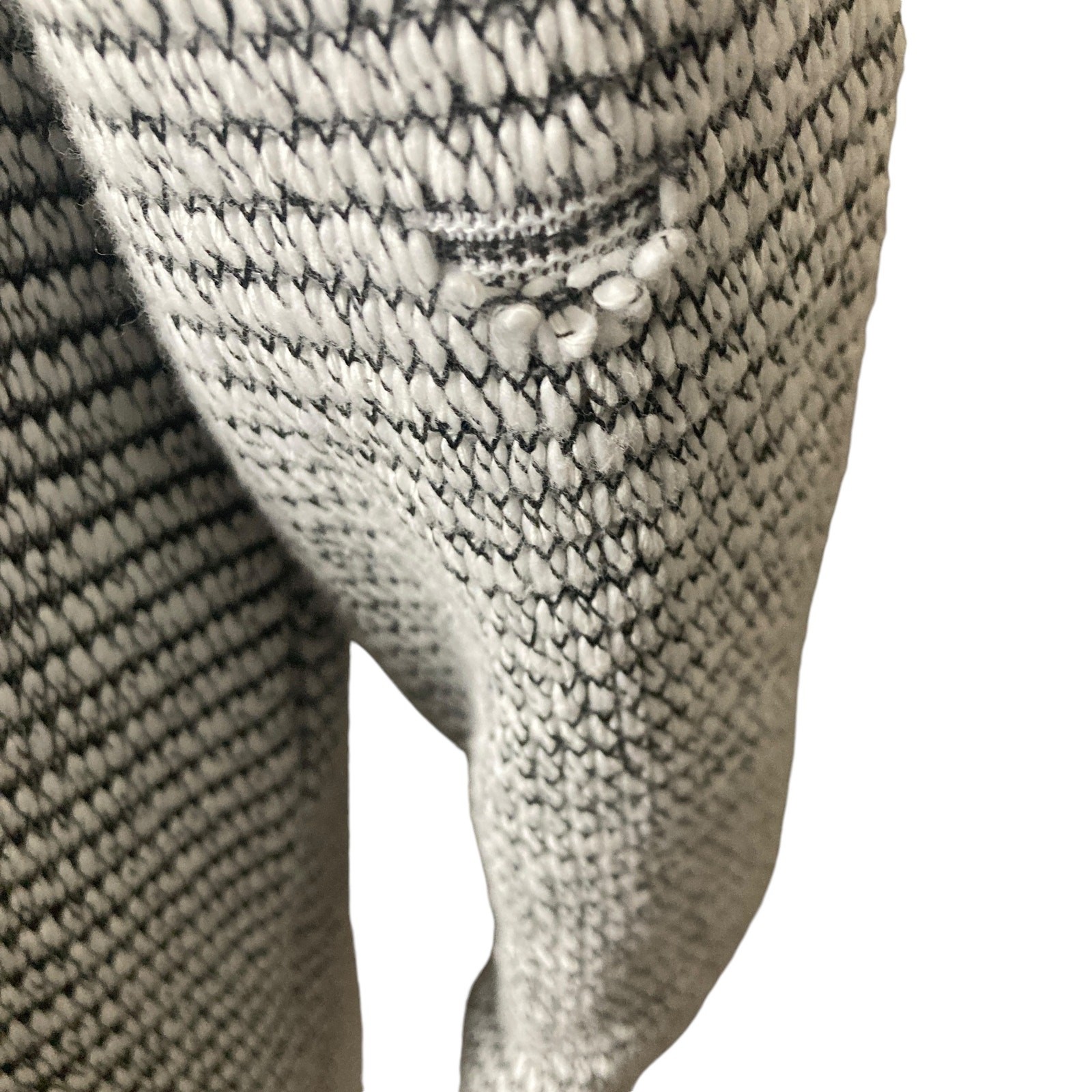 BCBGeneration Bomber Knit Long Jacket Womens L ze… - image 16