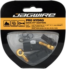 Jagwire Pro Quick-Fit Adapters for Hydraulic Hose - Fits SRAM Guide R/RS/RSC/Ult