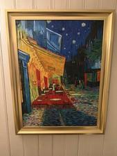 Vincent van Gogh Terrasse du café le soir Konrad Kujau Handgemalt Öl / Leinwand