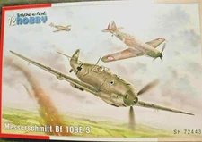 Messerschmidt Bf 109 E-3  Battle of  Britain/France Fighter Special Hobby 1/72