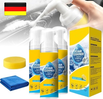 Powerful & Multipurpose Car Interior Foam Cleaner,All-Purpose Rinse-Free Cleaner