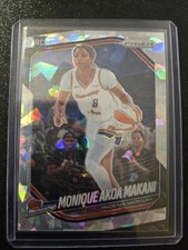 Panini Prizm WNBA MONIQUE AKOA MAKANI Cracked Ice SILVER Rookie Mercury RC #98