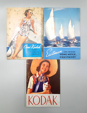 3 Vintage 1930's Kodak Eastman Camera Catalogs Standard Photo Co. St. Louis, MO.