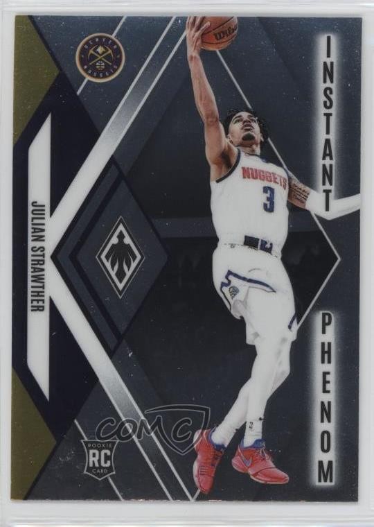 2023-24 Panini Phoenix Instant Phenom Julian Strawther #6 Rookie RC