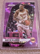 2024 Prizm Legends Hakeem Olajuwon #296 Purple Ice Prizm /149 HOF’er! 🐐