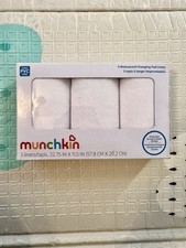 Munchkin Waterproof Diaper Changing Pad Liners 22.75x11.5 Inch Pack Of 3