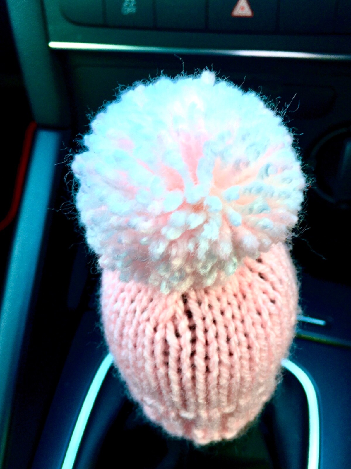 Custom beanie-style gear shift knob-image