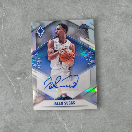 2021-22 Panini Phoenix Jalen Suggs RC #PRA-JSU Rookie Auto Silver Orlando Magic