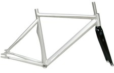 Telaio Bicicletta Alluminio Pista Fixed Grezzo Scatto Fisso Frame Bike