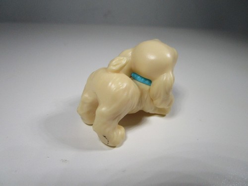 Mattel Barbie Pet Shop White 3 Puppy Dog & Food Doll House Mini - Picture 8 of 9