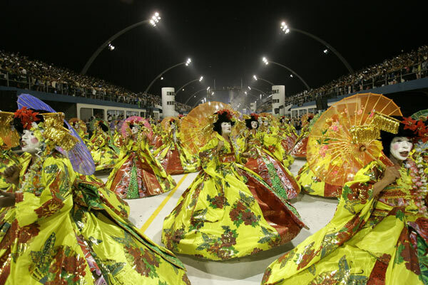 BRAZIL Sao Paulo CARNIVAL CARNAVAL 2008 -14 DVD - Complete Parade