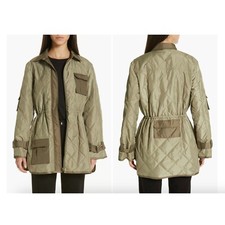 Ganni Quilted Ripstop Jacket Size 38