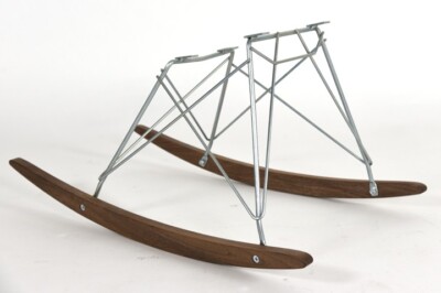Replacement ZINC WALNUT ROCKER BASE Vintage Spec fit Eames Herman Miller Shells
