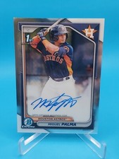 Miguel Palma 2024 Bowman Chrome #CPA-MP 1st Bowman Auto - Astros Prospect
