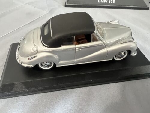 BMW 502 V8 CORGI 1:43 Silver 1950 Cabrio Convertible Detailed Model Toy Car - Picture 4 of 5