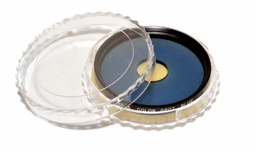 Centre Spot Blue Filter 55mm thread made in Japan Kood - Image 2 of 2