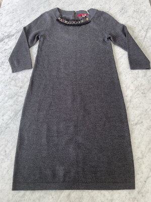 slim fit dress slacks Boden Jersey Dress Charcoal / XSmall main image 1