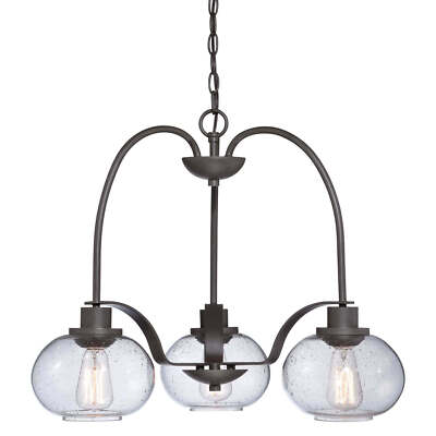 Elstead Trilogy Kronleuchter E27 3-fach Alte Bronze