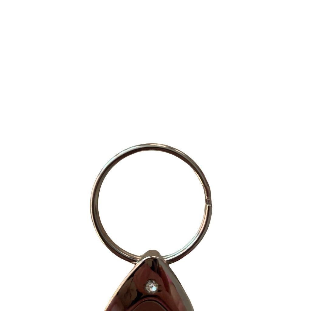 Silvertone Personalized Keychain Key Ring "Lisa" … - image 10