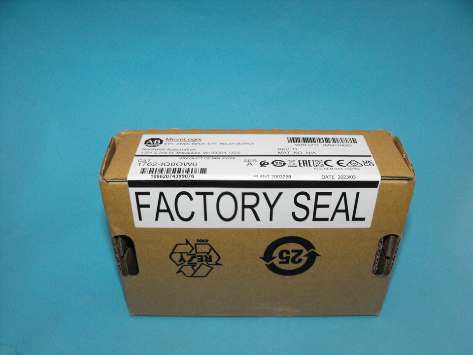 Allen-Bradley 1762-IQ8OW6 SER/A.MicroLogix комбинированный модуль.НОВЫЙ - Изображение 4 из 4