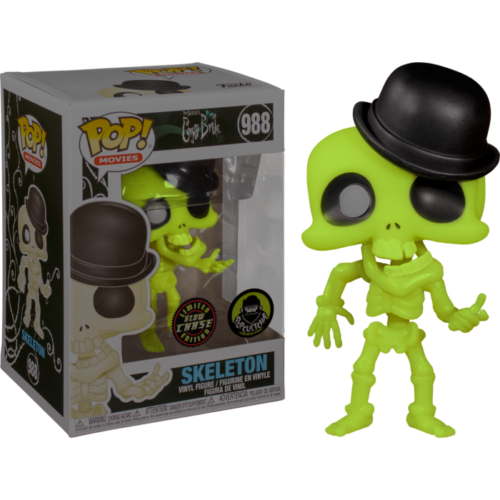 corpse bride skeleton funko pop chase