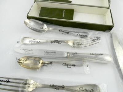 Christofle France Rubans Group of 8 Silverplate Flatware Pieces | eBay