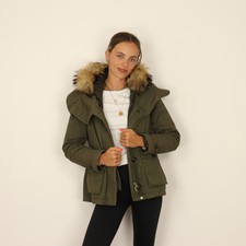 Woolrich Coat, Uk Size 10