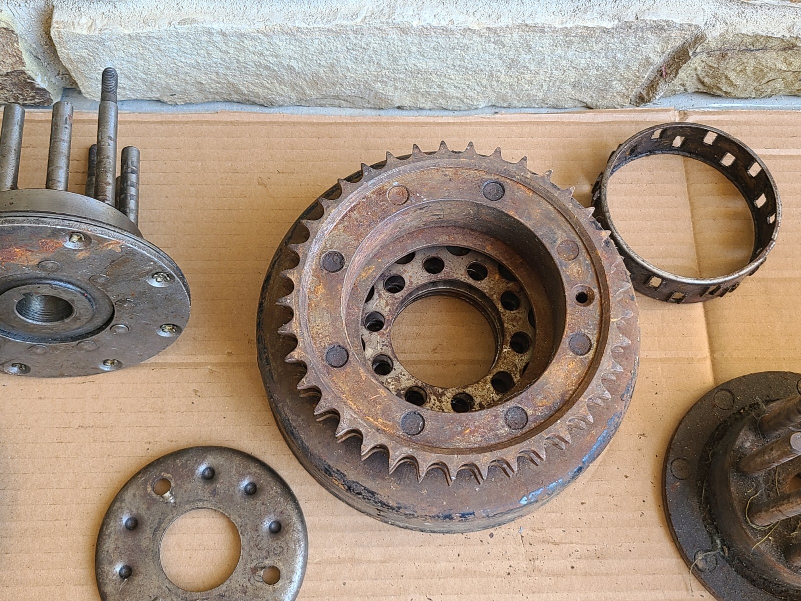 Harley Knucklehead Panhead Shovelhead 4 speed Clutch Hub Basket eBay