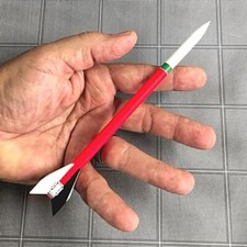 ASP Flying Model Rocket Kit Micro Sandia Sandhawk  ASP KSAN-MM