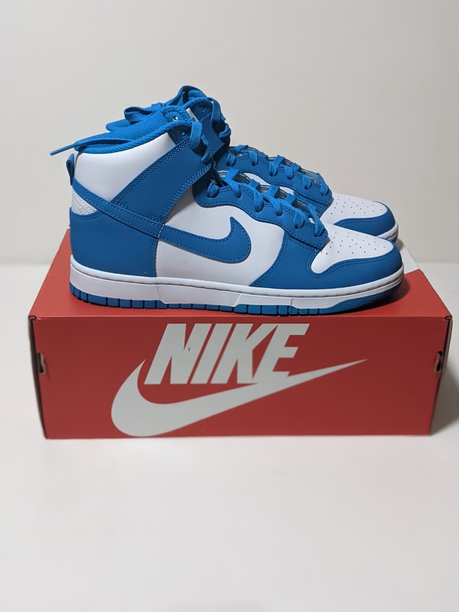 Size 10 - Nike Dunk High Laser Blue 195866272392| eBay
