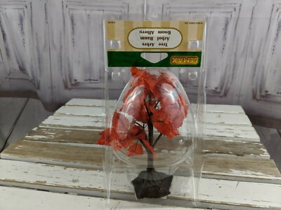 Lemax halloween spooky arbor tree orange fall 44122 6  tall village building