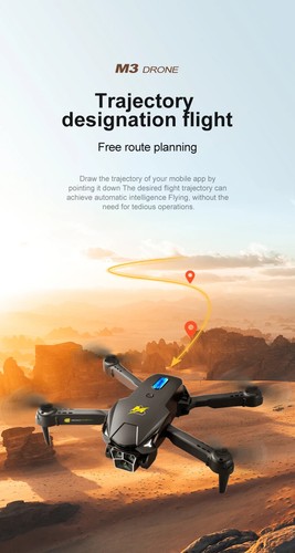 8K Triple-camera Hd Aerial Photography Obstacle Avoidance 1-key Return Drone - Picture 22 of 27