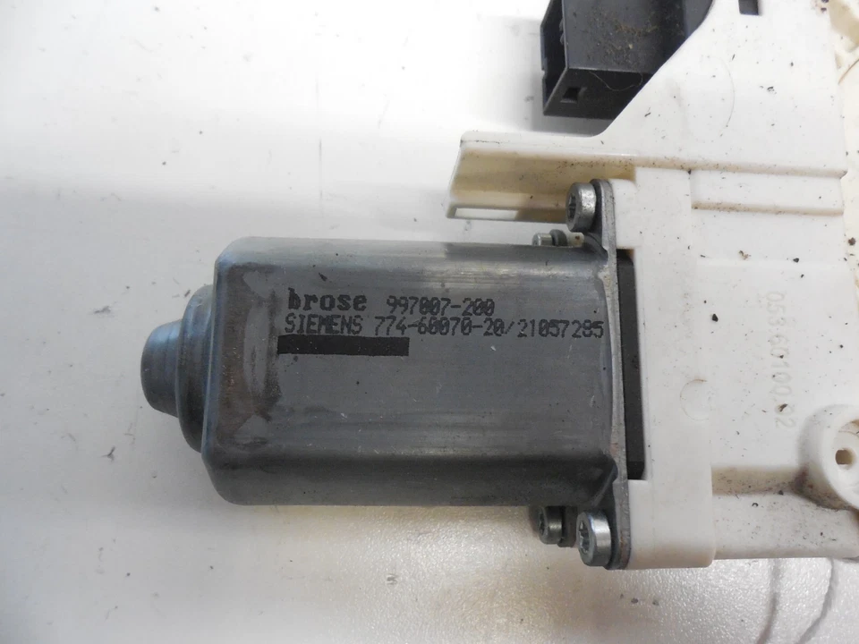 05-09 Audi A6 Quattro C6 A6 Sedán Puerta Trasera Izquierda Ventana Cristal Motor 4F0959801C Foto 2 de 4