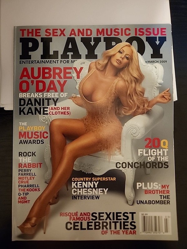 March 2009 Playboy Magazine 