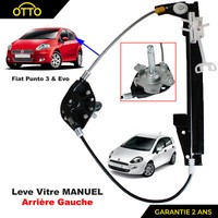 Mechanismus Fensterheber Manuell Handbuch Hinter Links FüR Fiat Grande Punto