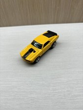 Hot Wheels 1998 First Editions Yellow Ford Mustang Mach I 1/64 Diecast 5 Spokes