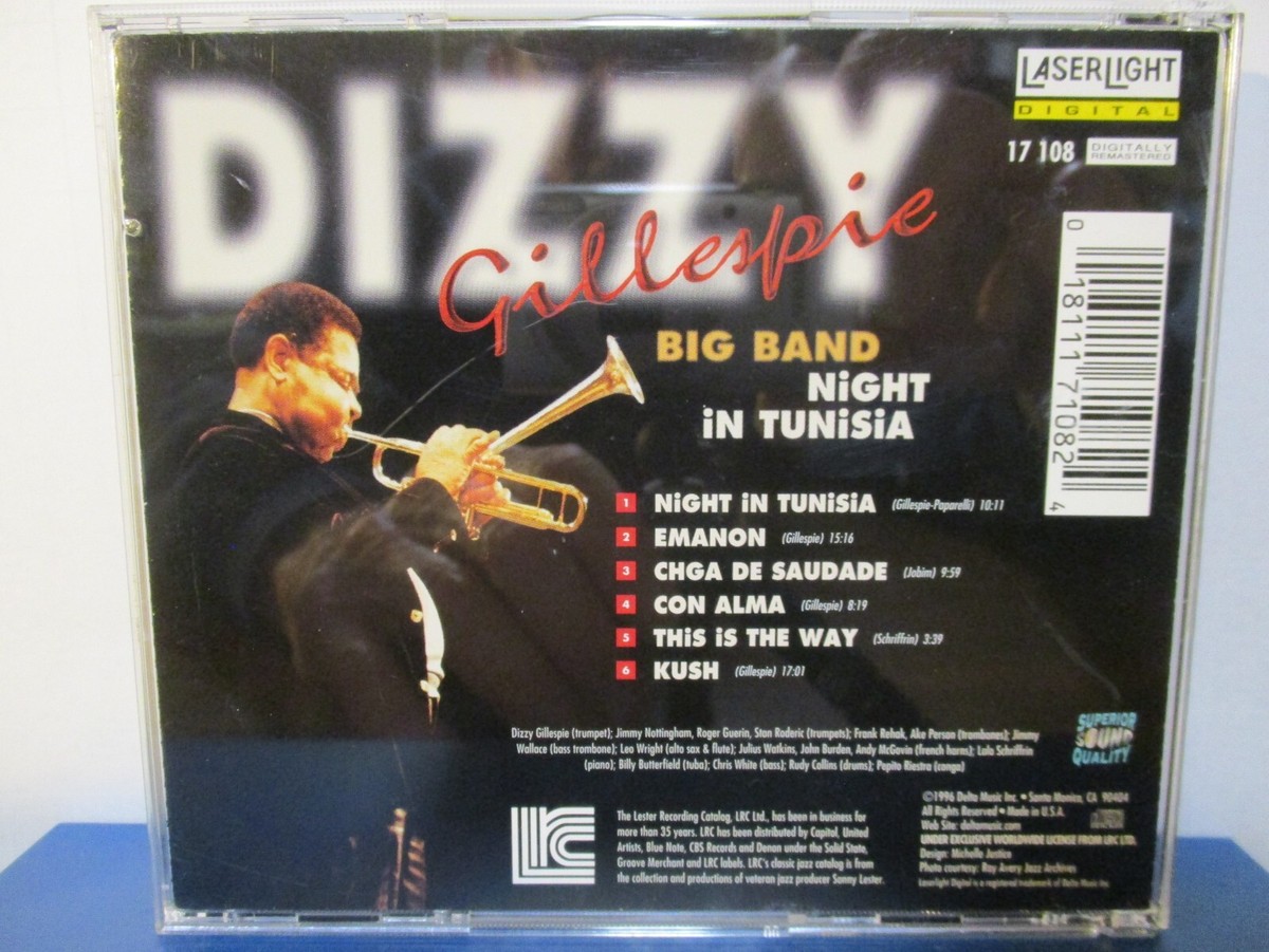 Dizzy Gillespie - Night in Tunisia - CD - MINT condition - E23 
