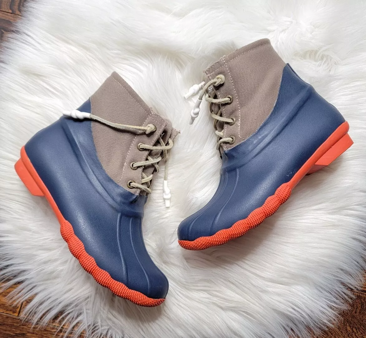 Laces for sperry on sale duck boots