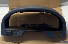 1990-1991 Honda Crx Gauge Cluster Bezel Cover Trim Blue 